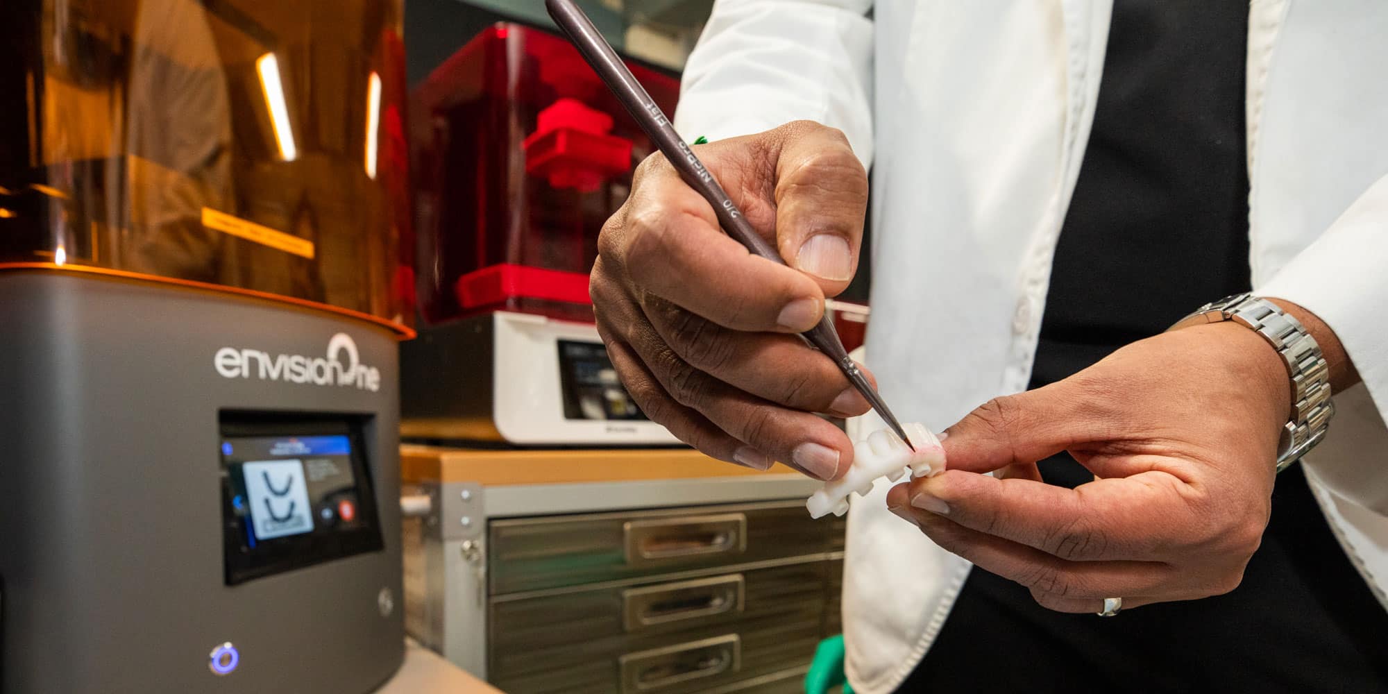 bhullar making prothesis for patient