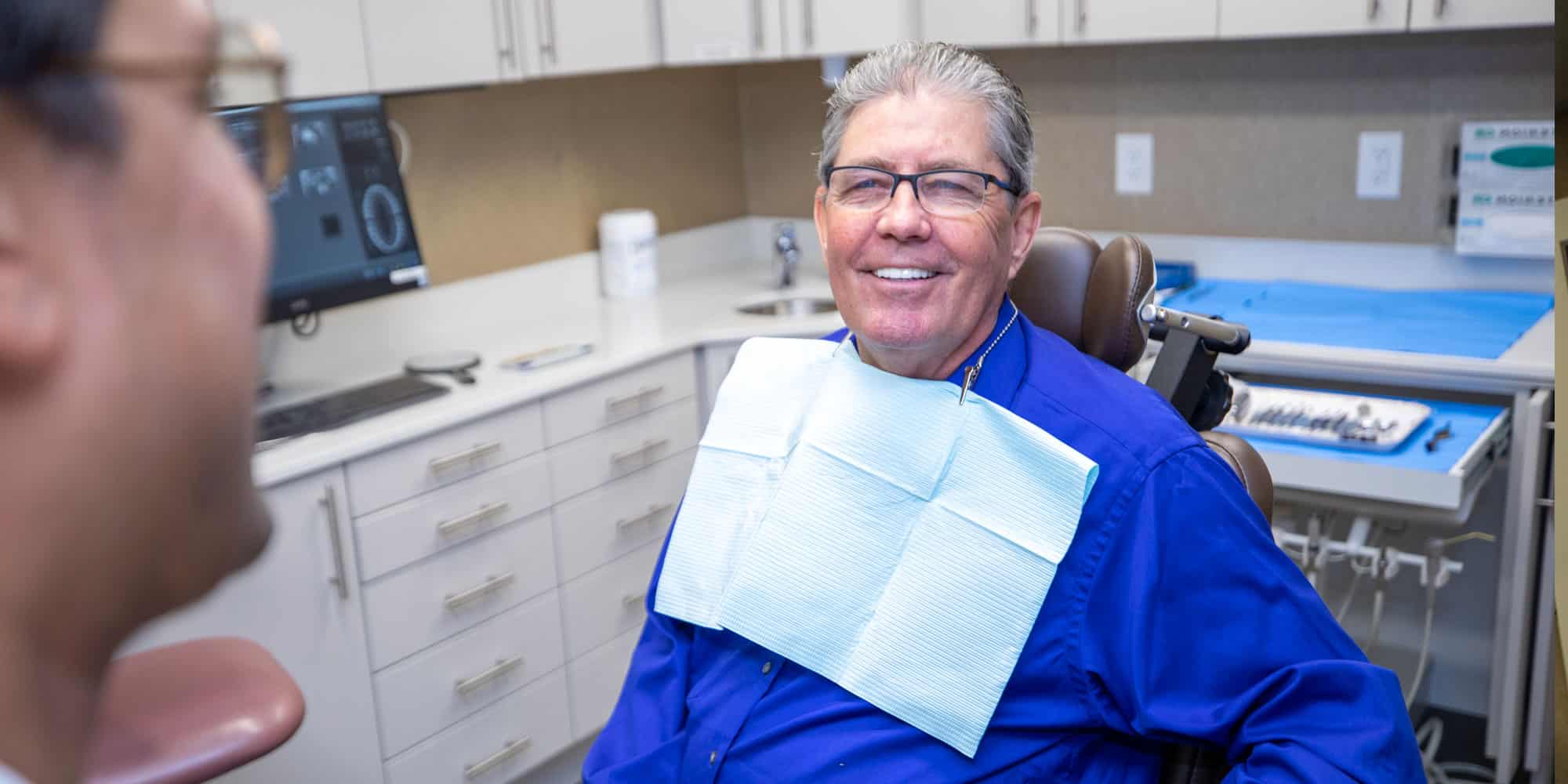 dental patient waiting for treatment