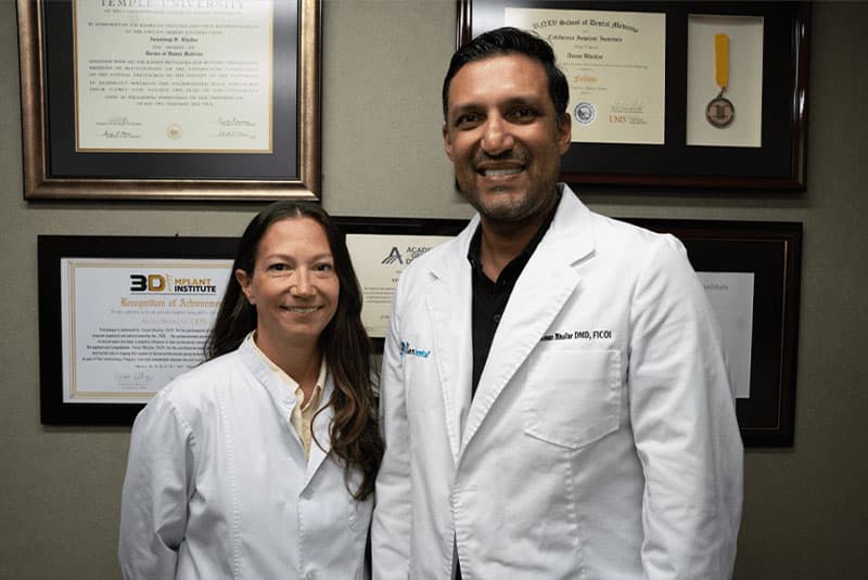 Dr. Bhullar and Dr. Henne