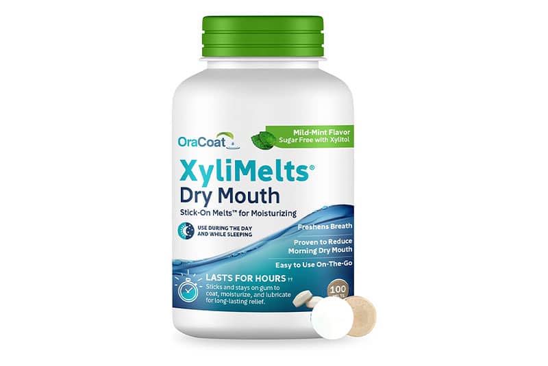 Xylimelts for dry mouth